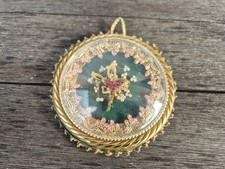 Klosterarbeit, Quetschgold