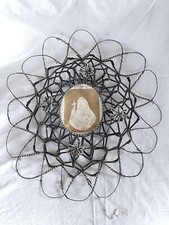 Alter Grabschmuck Perlen Kranz