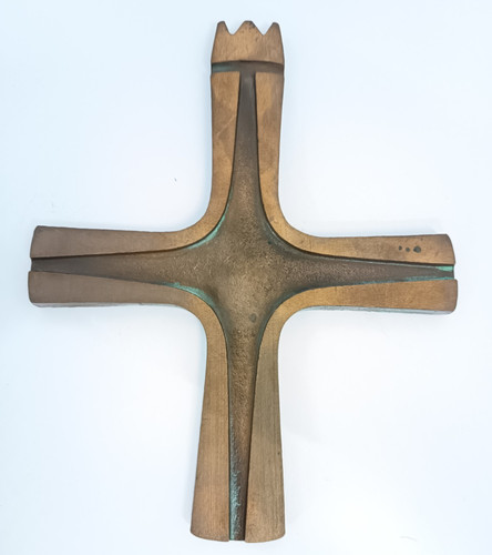 Bronze kreuz 18 cm - bronze, 22,5