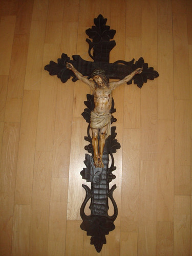 Holzkreuz kruzifix - /,
