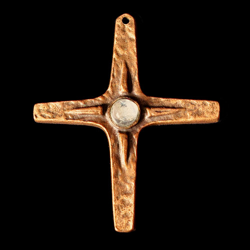 Bronze kreuz 5x8 - 9,5x8, taufkreuz