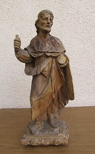 Heiliger in Holz   Skulptur