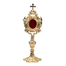 Exquisites vergoldet Reliquiar